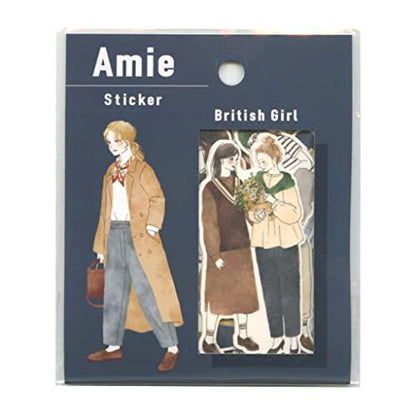 MIND WAVE Amie Sticker - British Girl - Default Title by Techo Treats Stationery