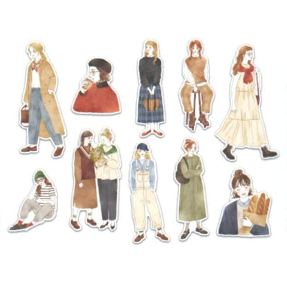 MIND WAVE Amie Sticker - British Girl - Default Title by Techo Treats Stationery