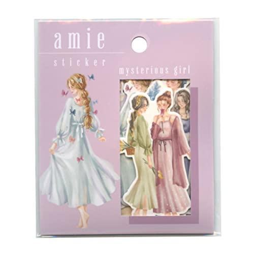 MIND WAVE Amie Sticker - Mysterious Girl - Default Title by Techo Treats Stationery