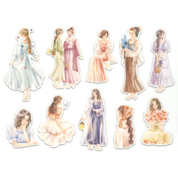 MIND WAVE Amie Sticker - Mysterious Girl - Default Title by Techo Treats Stationery