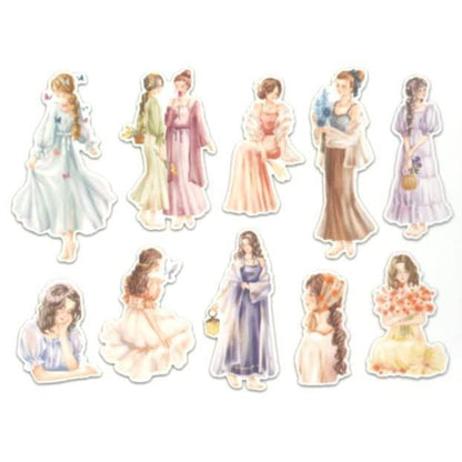 MIND WAVE Amie Sticker - Mysterious Girl - Default Title by Techo Treats Stationery