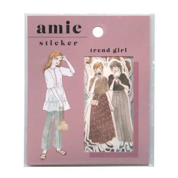 MIND WAVE Amie Sticker - Trend Girl - Default Title by Techo Treats Stationery