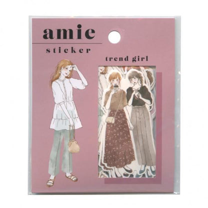 MIND WAVE Amie Sticker - Trend Girl - Default Title by Techo Treats Stationery