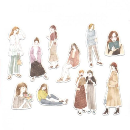 MIND WAVE Amie Sticker - Trend Girl - Default Title by Techo Treats Stationery