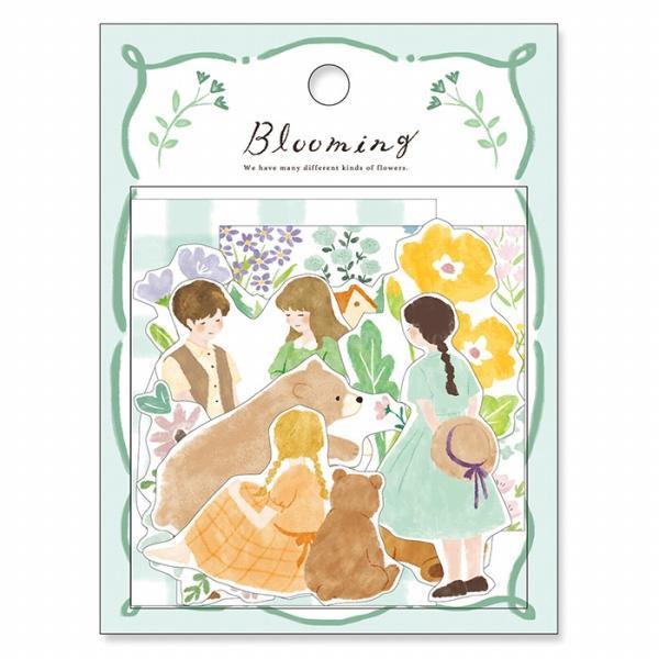 MIND WAVE Blooming Flake Sticker - Mint - Default Title by Techo Treats Stationery