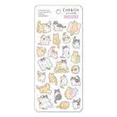 MIND WAVE Cherish Sticker - Cat - Default Title by Techo Treats Stationery