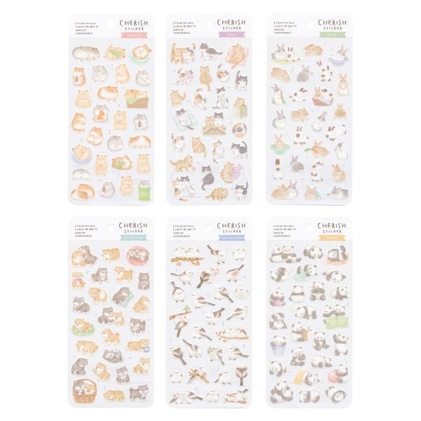 MIND WAVE Cherish Sticker - Hamster - Default Title by Techo Treats Stationery
