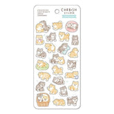 MIND WAVE Cherish Sticker - Mame Shiba - Default Title by Techo Treats Stationery