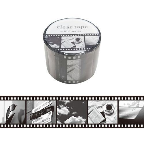 MIND WAVE film series clear tape - Monochrome - Default Title by Techo Treats Stationery