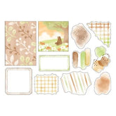 MIND WAVE hocco deco Flake Sticker - Brown - Default Title by Techo Treats Stationery