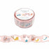MIND WAVE Hokkori Die-cut Masking Tape - Rabbit - Default Title by Techo Treats Stationery