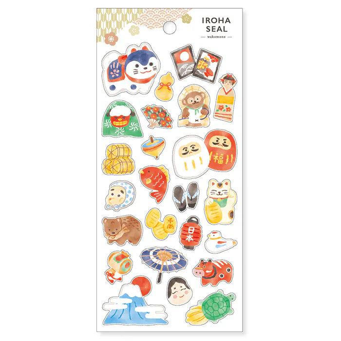 MIND WAVE Iroha Seal - Wakomono - Default Title by Techo Treats Stationery
