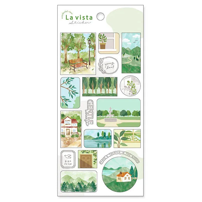 MIND WAVE La vista Wonderful View Sticker - Plant - Default Title by Techo Treats Stationery