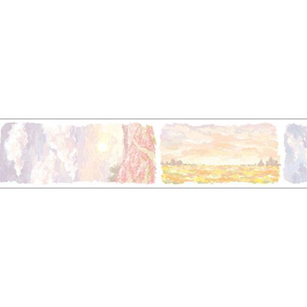 MIND WAVE Landscape Series clear tape - Akane Cloud - Default Title by Techo Treats Stationery