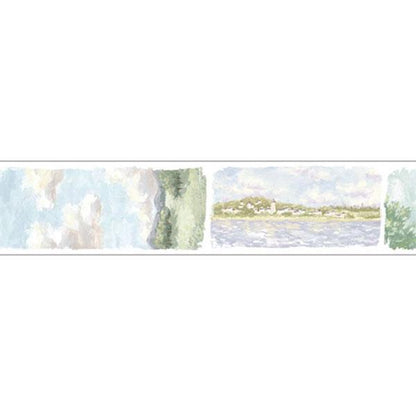 MIND WAVE Landscape Series clear tape - Sunlight through Trees - Default Title by Techo Treats Stationery