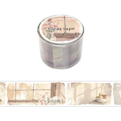MIND WAVE Landscape Series clear tape - Twilight - Default Title by Techo Treats Stationery
