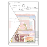MIND WAVE Landscape Series Flake Sticker - Akane Cloud - Default Title by Techo Treats Stationery