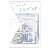 MIND WAVE Landscape Series Flake Sticker - Morning Calm - Default Title by Techo Treats Stationery