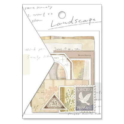 MIND WAVE Landscape Series Flake Sticker - Twilight - Default Title by Techo Treats Stationery