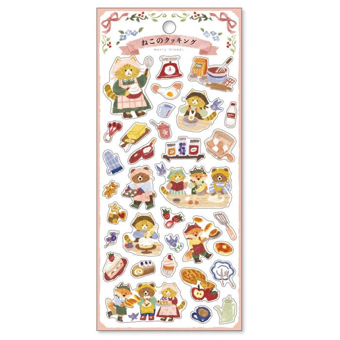 MIND WAVE Merry Friends Sticker - Cat&