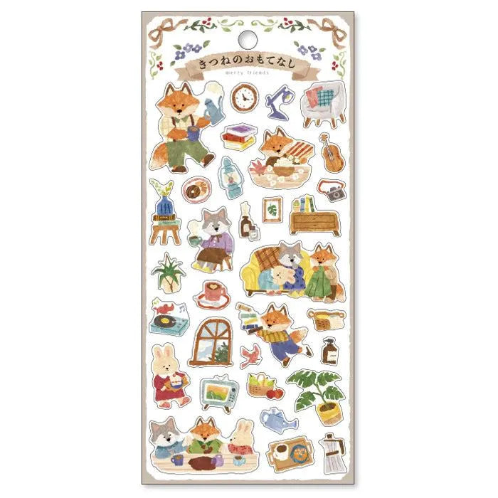 MIND WAVE Merry Friends Sticker - Fox&