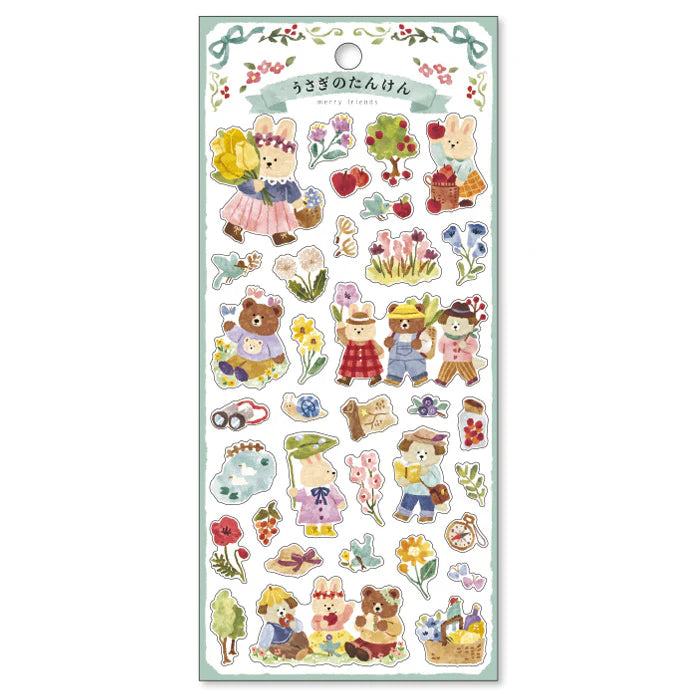 MIND WAVE Merry Friends Sticker - Rabbit&