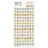 MIND WAVE Mind Wave Seals - Uruuru Animals - Default Title by Techo Treats Stationery