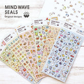 MIND WAVE Mind Wave Seals - Uruuru Animals - Default Title by Techo Treats Stationery