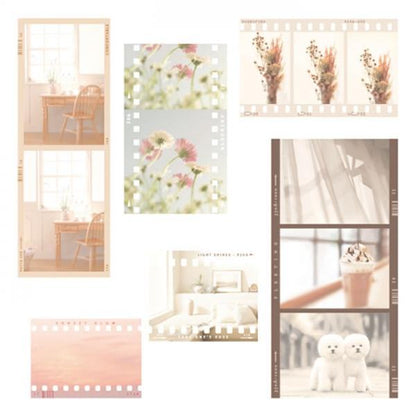 MIND WAVE MOMENTS Flake Sticker - Beige Tone - Default Title by Techo Treats Stationery