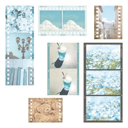 MIND WAVE MOMENTS Flake Sticker - Blue Tone - Default Title by Techo Treats Stationery