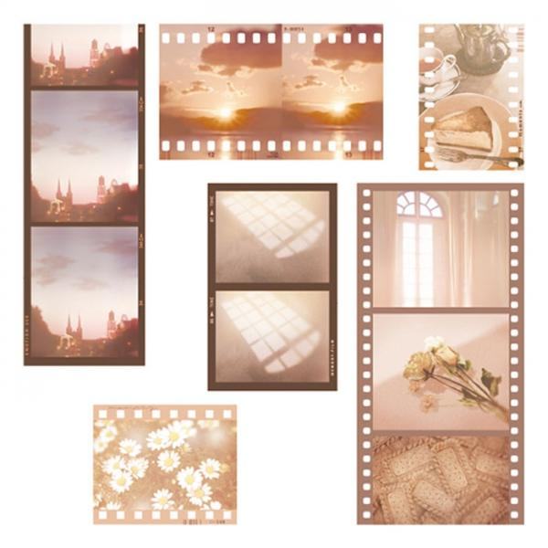 MIND WAVE MOMENTS Flake Sticker - Brown Tone - Default Title by Techo Treats Stationery