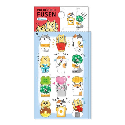 MIND WAVE Puchi Puchi Die-cut Sticky Notes - Nyansuke - Default Title by Techo Treats Stationery