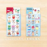 MIND WAVE Puchi Puchi Die-cut Sticky Notes - Tsunda Chan - Default Title by Techo Treats Stationery