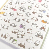 MIND WAVE Puchifuwa Tiny Puffy Sticker - Panda - Default Title by Techo Treats Stationery