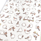 MIND WAVE Puchifuwa Tiny Puffy Sticker - Shimaenaga Long-tailed Tit - Default Title by Techo Treats Stationery