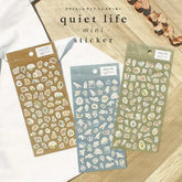 MIND WAVE quiet life - mini - Sticker - Fox - Default Title by Techo Treats Stationery