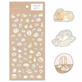 MIND WAVE quiet life - mini - Sticker - Rabbit - Default Title by Techo Treats Stationery