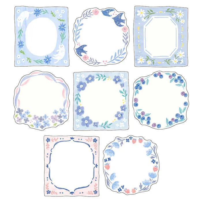 MIND WAVE Ricordo Flake Sticker - Blue - Default Title by Techo Treats Stationery