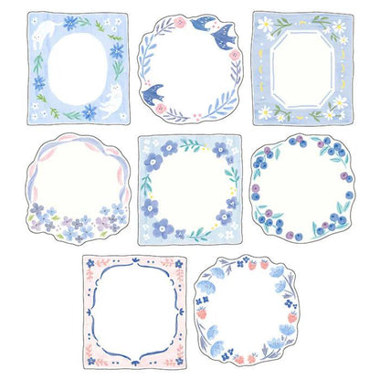 MIND WAVE Ricordo Flake Sticker - Blue - Default Title by Techo Treats Stationery