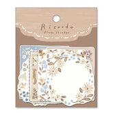 MIND WAVE Ricordo Flake Sticker - Brown - Default Title by Techo Treats Stationery