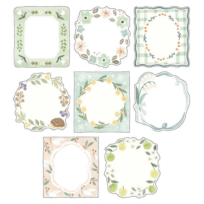 MIND WAVE Ricordo Flake Sticker - Green - Default Title by Techo Treats Stationery