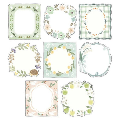 MIND WAVE Ricordo Flake Sticker - Green - Default Title by Techo Treats Stationery