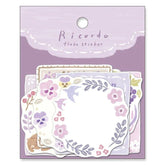 MIND WAVE Ricordo Flake Sticker - Purple - Default Title by Techo Treats Stationery