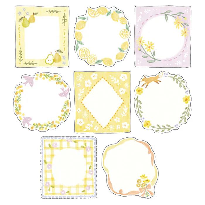 MIND WAVE Ricordo Flake Sticker - Yellow - Default Title by Techo Treats Stationery