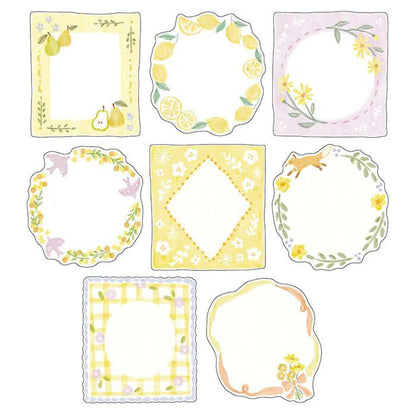 MIND WAVE Ricordo Flake Sticker - Yellow - Default Title by Techo Treats Stationery