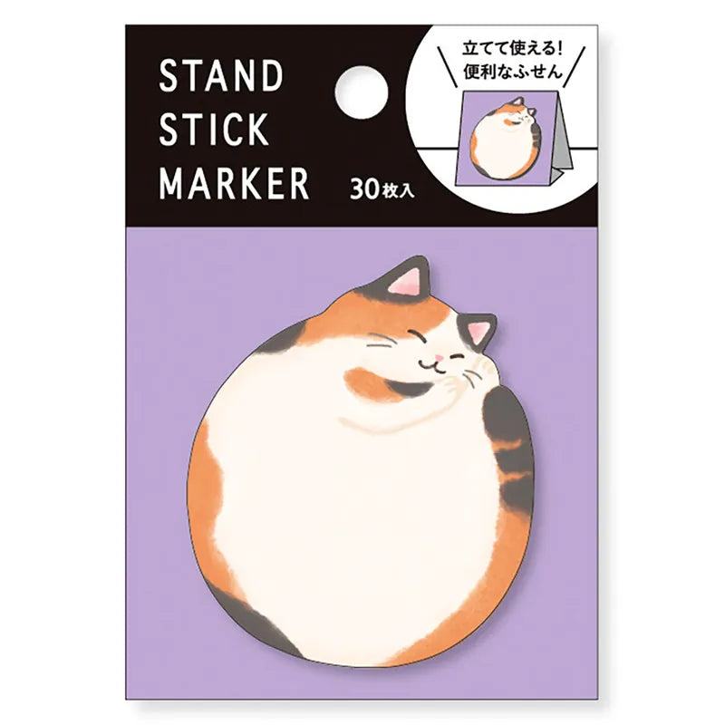 MIND WAVE Stand Stick Marker - Japanese Cat - Default Title by Techo Treats Stationery
