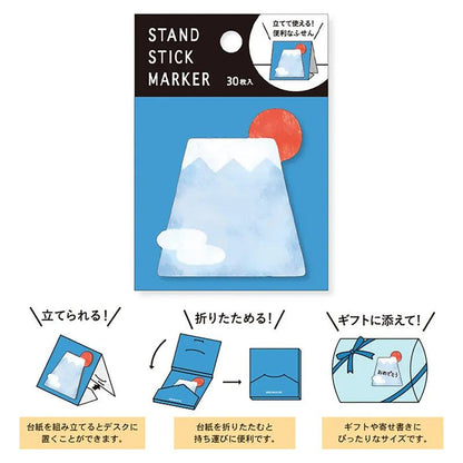 MIND WAVE Stand Stick Marker - Mt. Fuji - Default Title by Techo Treats Stationery