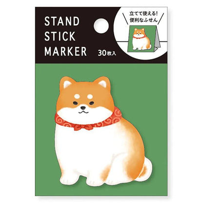 MIND WAVE Stand Stick Marker - Shiba (Red) - Default Title by Techo Treats Stationery