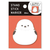 MIND WAVE Stand Stick Marker - Shimaenaga Long-tailed Tit - Default Title by Techo Treats Stationery