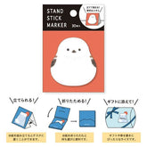MIND WAVE Stand Stick Marker - Shimaenaga Long-tailed Tit - Default Title by Techo Treats Stationery